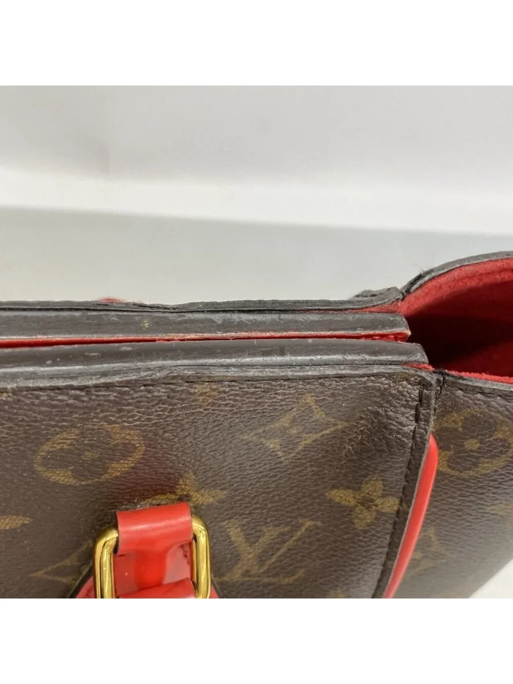 Louis Vuitton Handbag Monogram Phoenix PM Coquelicot